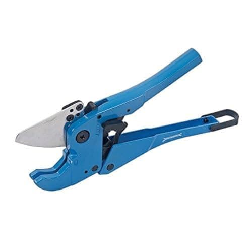 Image of Silverline Expert Ratchet Plastic Pipe Cutter 42mm (675073)