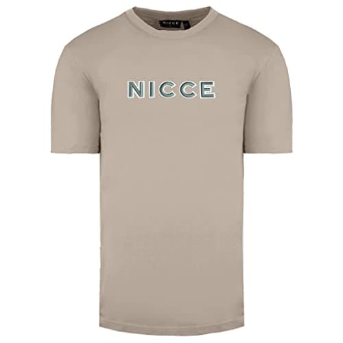 Image of Nicce Round Neck Short Sleeve Mens Pink Truman T-Shirt 201 1 09 03 0339