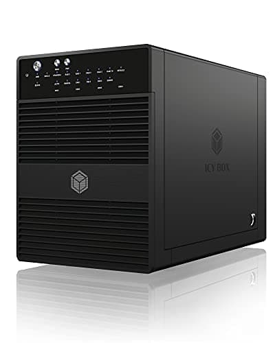 Image of Icybox External 4-Bay RAID Enclosure for 4 x 3.5 inch SATA l/ll/lll HDDs
