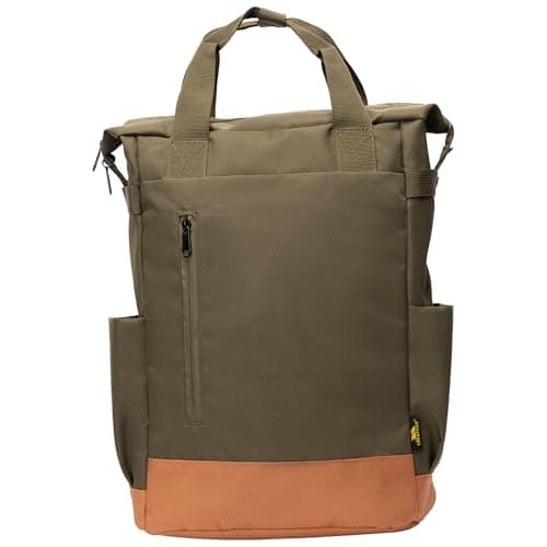 Image of Trespass 22L Lifestyle Backpack Narvie - Front Zip Pocket, Water Bottle Holders, Carry Handle with Clip, Laptop Sleeve, Inner Mesh Pocket, Padded Back