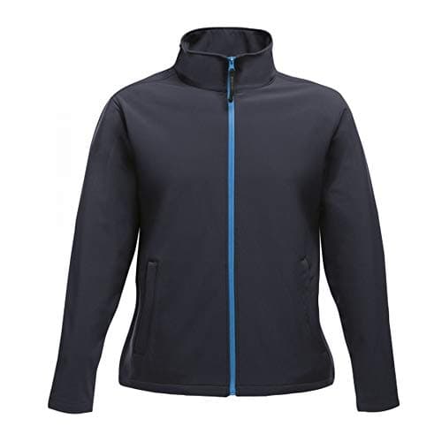 Image of Regatta Womens/Ladies Ablaze Printable Softshell Jacket (16 UK) (Navy Blue/French Blue)