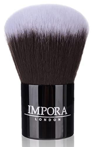 Image of Kabuki Powder Makeup Brush by Impora London. Apply Powders, Blush, Bronzer, Foundation, Mineral Make up, Pressed Powder.
