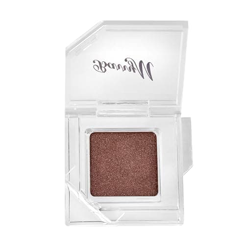 Image of Barry M Cosmetics Clickable Single Brown Shimmer Eyeshadow Palette, Smoked