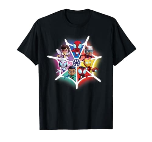 Image of Marvel Spidey and His Amazing Friends Avengers Team-Up T-Shirt