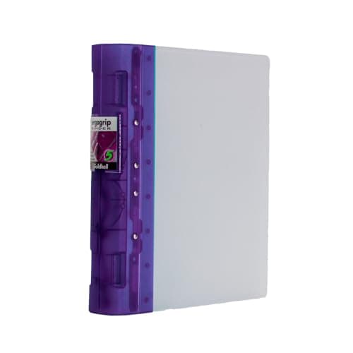 Image of Guildhall GLX Ergogrip Ring Binder Frosted A4 Lilac (Pack of 1)