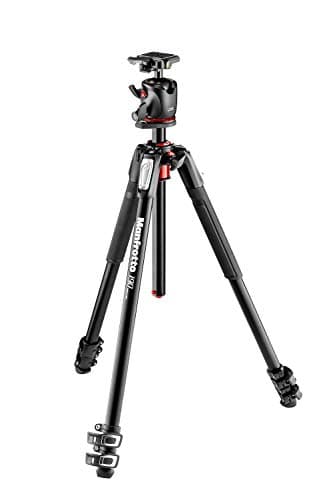 Image of Manfrotto 190X Aluminium Tripod, 3-Section with XPRO Ball Head and 200PL Plate, for Mirrorless and DSLR Cameras
