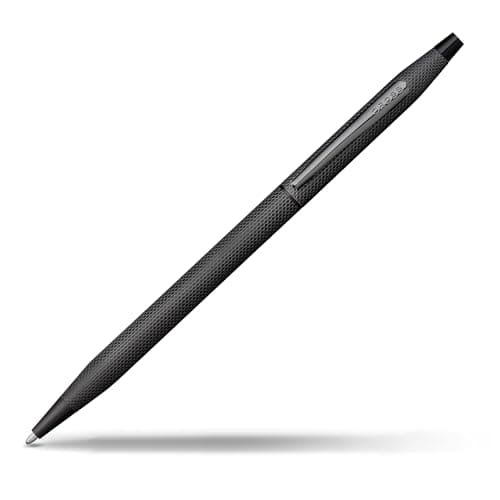 Image of CROSS Classic Century Brushed Black PVD Ballpoint Pen with Polished Black PVD Appointments
