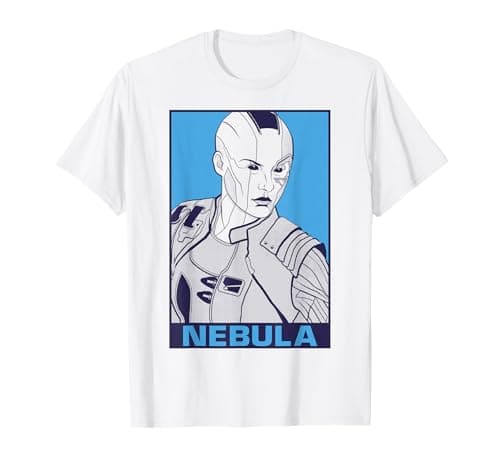 Image of Marvel Avengers Endgame Nebula Pop Art T-Shirt