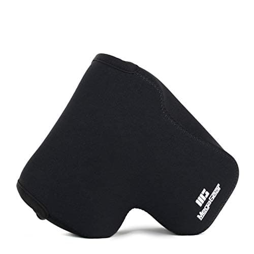 Image of MegaGear ''Ultra Light'' Neoprene Camera Case Bag for Olympus OM-D E-M1 with 12-40mm (Black)