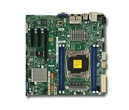 Image of SUPERMICRO MBD-X10SRM-TF-O LGA2011-v3 Socket, Chipset C612 Micro ATX Motherboard - Multi-Colour