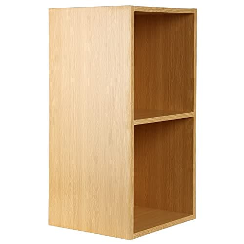 Image of Charles Jacobs Vinyl Record LP Storage Box Unit - Oak - Large