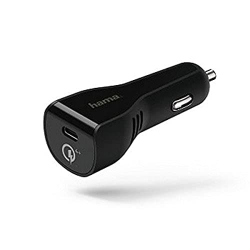 Image of Hama Car Charger Qualcomm® Quick ChargeTM 4+/Power Delivery (PD), Black