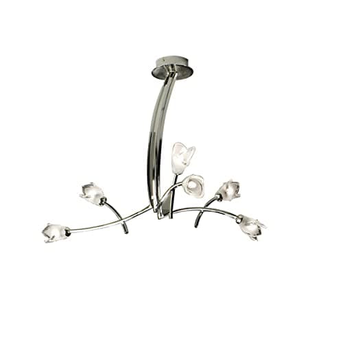 Image of Inspired Mantra Pietra Pendant 3 Arm 6 Light G9, Polished Chrome