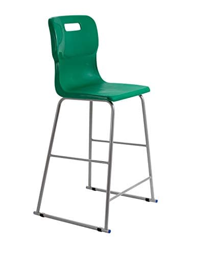 Image of Titan Classroom High Chair-Size 6, Ages 13+, Green, 53 x 55 x 102 cm