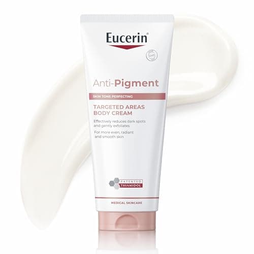 Image of Eucerin Anti-Pigment Targeted Areas Body Cream 200ml, Exfoliating and Regenerating Body Skincare with Thiamidol, Nourishing Cream for Treatment of Hyperpigmentation