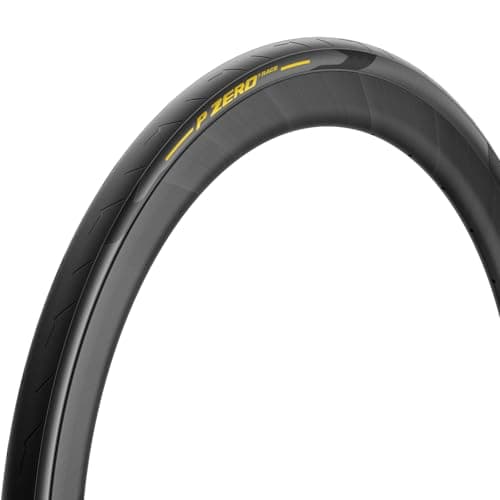 Image of Pirelli P-Zero Race Folding Road Bike Tyre, 700 x 26c, Yellow