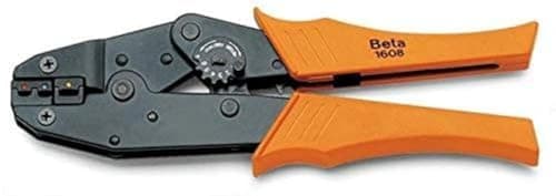Image of Beta 16080001 Model 1608 Crimping Plier for Insulated Terminals with Pressure Regulator, 0.5mm-6mm