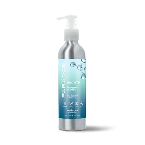 Image of WE ARE PARADOXX Growth Thickening Shampoo For Women 250ml, Revitalises Scalp, Thickens Roots, Strengthens Hair Bonds, Caffeine, Peppermint, Gift For Her, Vegan and Cruelty Free