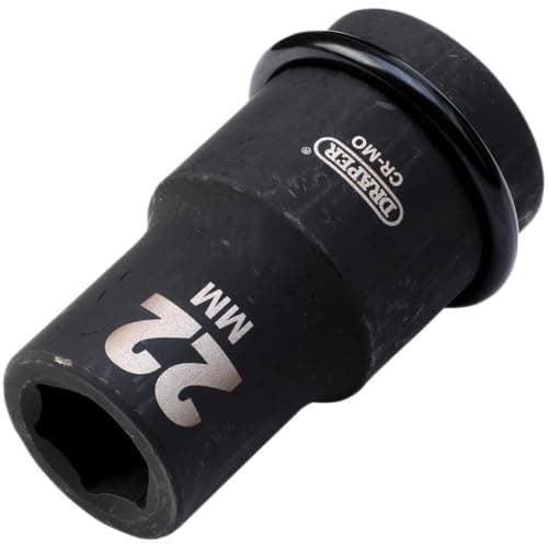 Image of Draper Expert 5137 22mm 1-inch Square Drive Hi-Torq 6-Point Deep Impact Socket