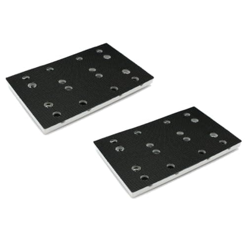 Image of Trade-Shop Sanding Shoe/Sanding Plate, 80 x 130 mm, Compatible with Festool RS 400, RTS 400, RTS 400 REQ, RTSC 400 Replaces 489252 (SSH-STF-80x130/12), Pack of 2
