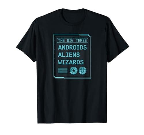 Image of The Falcon and The Winter Soldier Androids Aliens Wizards T-Shirt