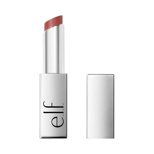 Image of e.l.f. Glow Reviver Lip Oil Stick, Tinted Lip Oil Stick, Non-Sticky & Hydrating for a Soft-Shine Finish, Vegan & Cruelty-Free, Mauve Mentality