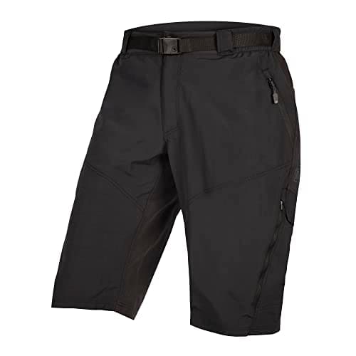 Image of Endura Hummvee Cycling Shorts with Liner | Detatchable Liner | Urban and Trail Shorts | Padded Comfort | Cargo Storage | Clickfast Shorts Black