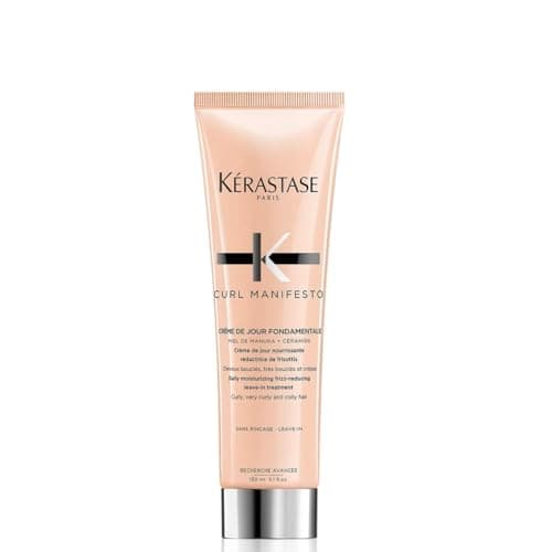 Image of Kérastase Curl Manifesto, Daily Ultra-lightweight Cream Conditioning Treatment, For Curly & Coily Hair, With Manuka Honey & Ceramide, Creme de Jour Fondamentale, 150ml
