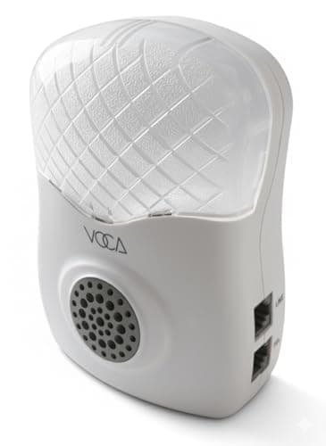 Image of VOCA Telephone Ringer Amplifier, Boost up to 120db with LED Light Notification for Landline Phones, Wall Mountable, Ideal for Noisy and Hearing-Impaired Environments (RA02)