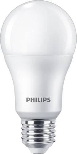 Image of Philips LED Frosted A67 Light Bulb 3 Pack [Cool White 4000K - E27 Edison Screw] 100W, Non Dimmable. for Home Indoor Lighting, Value Range