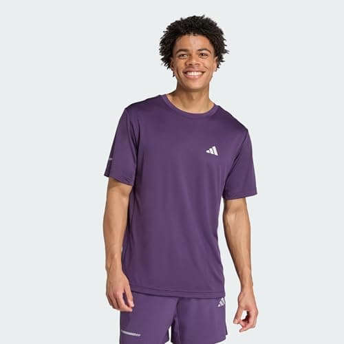 Image of adidas Men's Training Essentials Holiday Pack T-Shirt, Aurora Plum, M