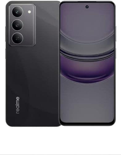 Image of realme C75 5G Smartphone, 8GB RAM + 128GB Storage | 6.67" IPS LCD 120Hz Display | 32MP Rear & 8MP Front Camera | 6000mAh, 45W Fast Charging | Dual SIM, Android 15, 12M Warranty (Storm Black)