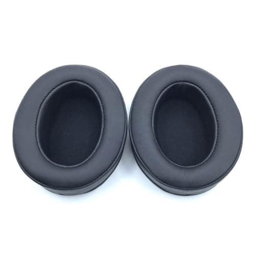 Image of BlesConi 2PCS Replacement Ear Pads for Momentum 2.0 Comfortable Leather and Sponge Cushions Black Brown(Black)