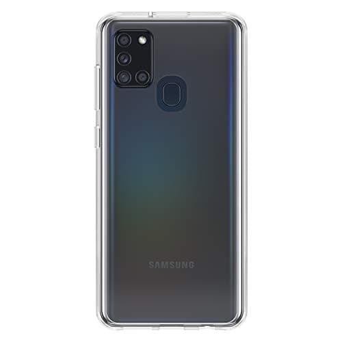 Image of OtterBox React Series Case for Samsung Galaxy A21s, Shockproof, Drop proof, Ultra-Slim, Protective Thin Case, Tested to Military Standard, Clear