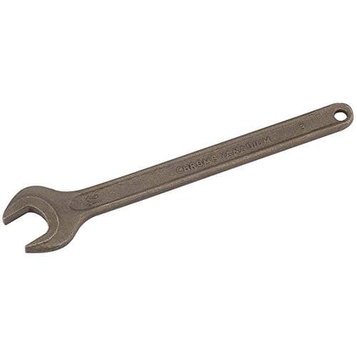 Image of Draper 37523 Single Open End Spanner, 12 mm Size , Blue