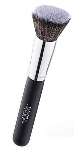 Image of Impora London Foundation Makeup Brush - Flat Top Kabuki - Liquid or Powder, Blush, Cream, Primer, Bronzer