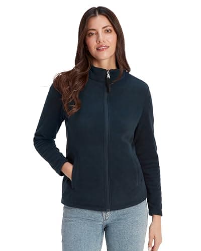 Image of TOG24 Revive Womens Fleece Jacket. Womens Fleece Made From 100% Recycled Polyester With Full-Zip. Womens Fleece Jacket With 2 Lower Pockets, Lightweight, Warm & Anti-Pill Fabric