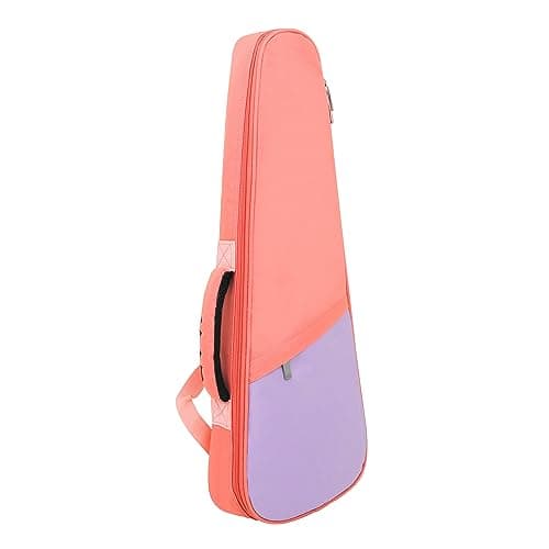 Image of 23-inch Ukelele Ukulele Uke Bag Backpack Case Simple Style Durable Cotton Thicken Padding with Adjustable Shoulder Strap for Ukulele Small Guitar