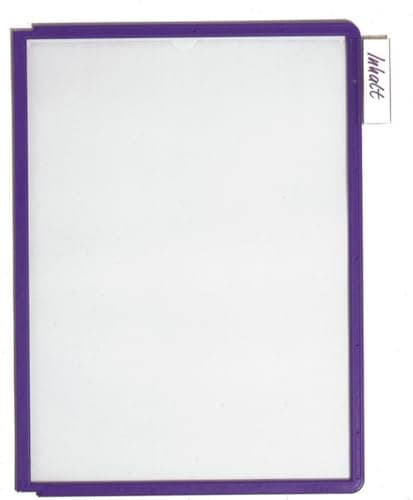 Image of Durable 560644 Display Panel Sherpa Panel A4, PP, A4, Pack of 5, Blue-violet