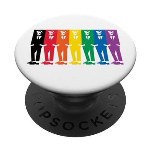 Image of LGBTQ Ska is For All Rude Boys & Rude Girls Inclusivity PopSockets Adhesive PopGrip