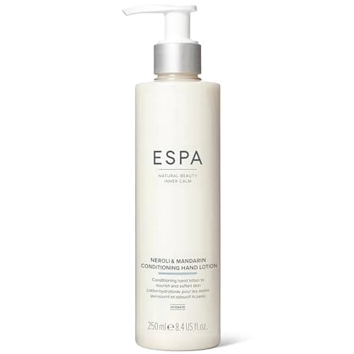 Image of ESPA Neroli & Mandarin Conditioning Hand Lotion 250ml | Lightweight Hydrating Hand Moisturiser with Shea Buttter for Soft, Nourished Hands, Nails & Cuticles | Uplifting Essential Oil Scent