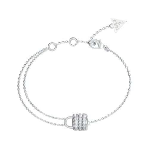 Image of Guess GUESS My Secret JUBB05418JWRHS Women's Bracelet Silver