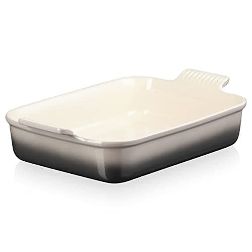 Image of Le Creuset Heritage Rectangular Dish, Stoneware, 32 cm, 2.31 kg, Flint, 71102324440001