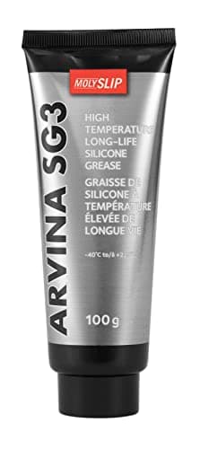 Image of Molyslip ARVINA SG3 Silicone Grease Tube 100g - Premium Water Resistant Long Life High Temp Non-Toxic Plumbing Grease, Multi-Purpose
