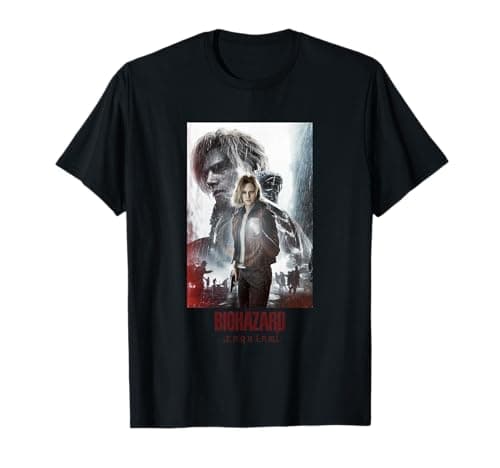 Image of Resident Evil Requiem Leon ＆ Grace Art FP T-Shirt