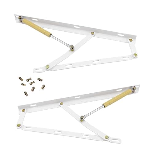 Image of Highdecora 900mm Hydraulic Bed Lift Mechanism – Heavy-Duty Gas Spring Storage Lift Kit, Wall Bed Kit with Mattress Lifter for Easy Bed Making, Hydraulic Lid Lift Enhance for 70kg Load Capacity