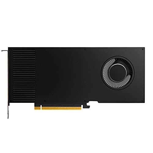 Image of PNY NVIDIA RTX A4000 Professional Graphic Card 16GB GDDR6 PCI Express 4.0 x16, Dual Slot, 4x DisplayPort, 8K Support, Ultra-quiet active fan
