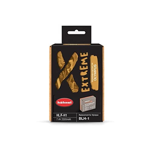 Image of Hahnel Extreme - HLX-H1 - Li-ion Rechargeable Battery for Olympus - 2000 mAh - 7.4V - Replacement for BLH-1 Battery - Robust, Shock and Cold Resistant