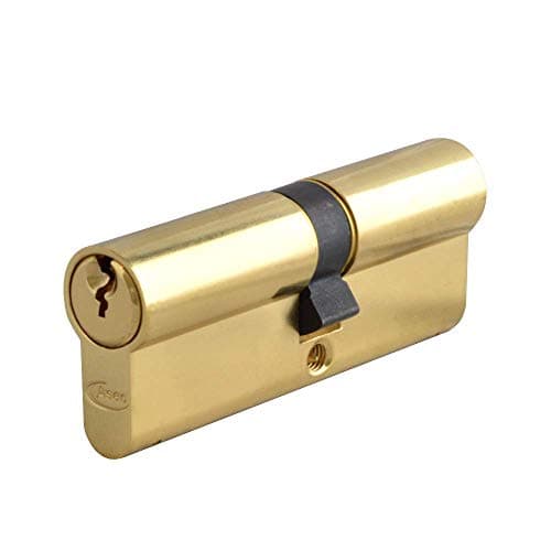 Image of ASEC 5-Pin Euro Double Cylinder - 65mm 30/35 (25/10/30) Polished Brass