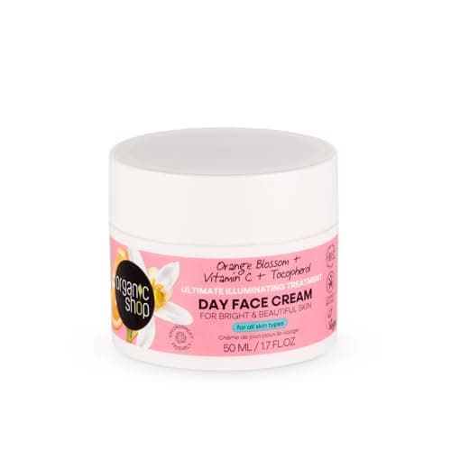 Image of Organic Shop Orange Blossom Skincare Ultimate Illuminating Treatment Day Face Cream, 50 ml